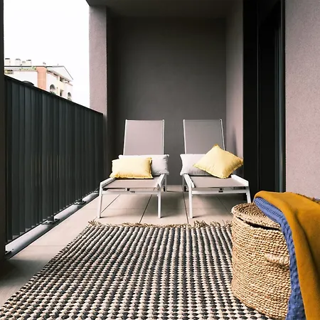 Apartmán Comecasa Design Terrazzo E Palestra Milán